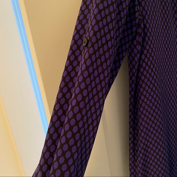 DVF Silk Shirt dress - Picture 2 of 7